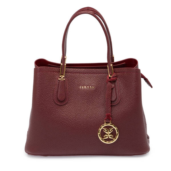 Bordo Deri Kadın Çapraz Askılı Çanta - S25K1BC80440-M71 - 1