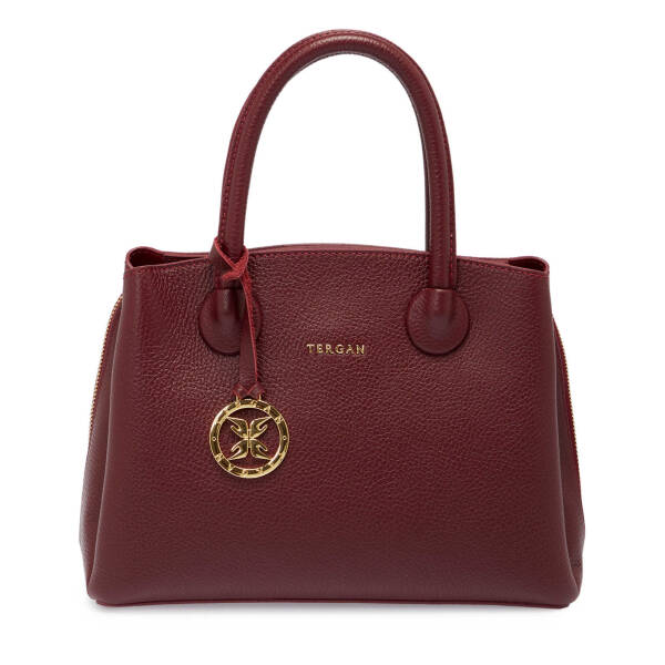 Bordo Deri Kadın Çapraz Askılı Çanta - S25K1BC80441-M71 - 1