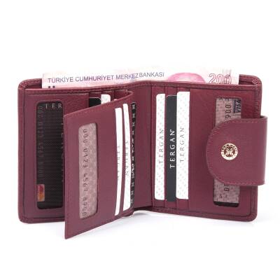 Bordo Deri Kadın Cüzdan - S1CB00005674-K16 - 4