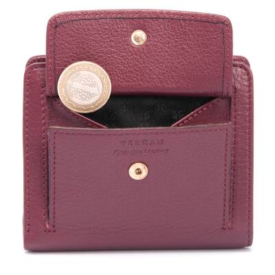 Bordo Deri Kadın Cüzdan - S1CB00005674-K16 - 5