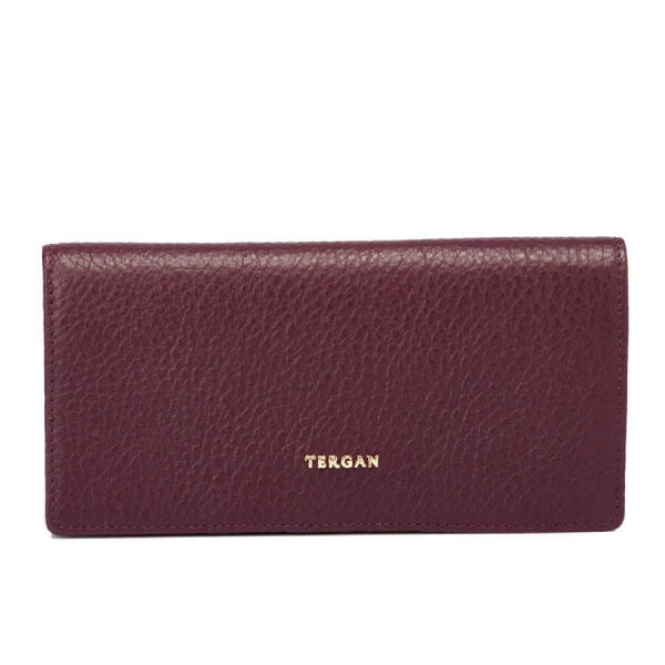 Bordo Hakiki Deri Kadın Cüzdan - S1CB00005685-M5D - 2
