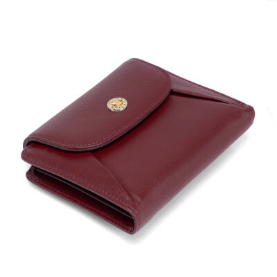 Bordo Deri Kadın Cüzdan - S1CB00005714-K16 