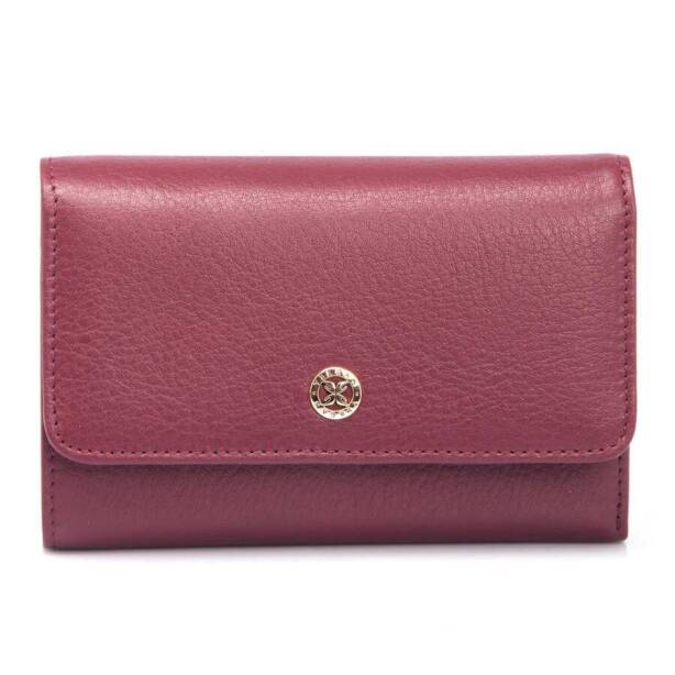Bordo Hakiki Deri Kadın Cüzdan - S1CB00005730-K16 - 3