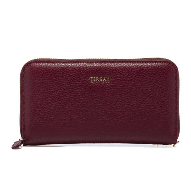 Bordo Deri Kadın Cüzdan - S1CB00005734-M71 - 2