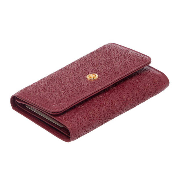 Bordo Hakiki Deri Kadın Cüzdan - S1CB00005788-K16 