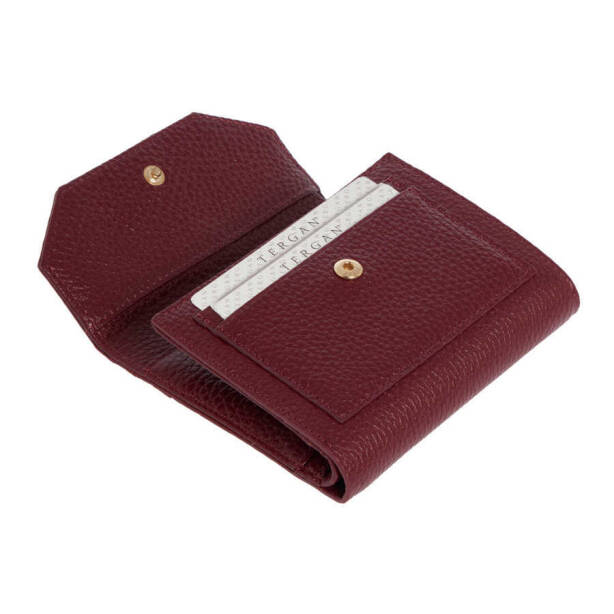 Bordo Hakiki Deri Kadın Cüzdan - S1CB00005809-M71 - 2