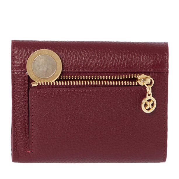 Bordo Hakiki Deri Kadın Cüzdan - S1CB00005809-M71 - 4