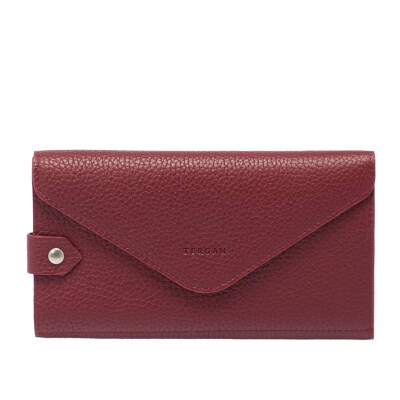  Bordo Deri Kadın Cüzdan - S1CB00005811-M71 - 2