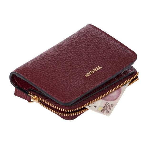 Bordo Deri Kadın Cüzdan - S1CB00005812-M71 - 3
