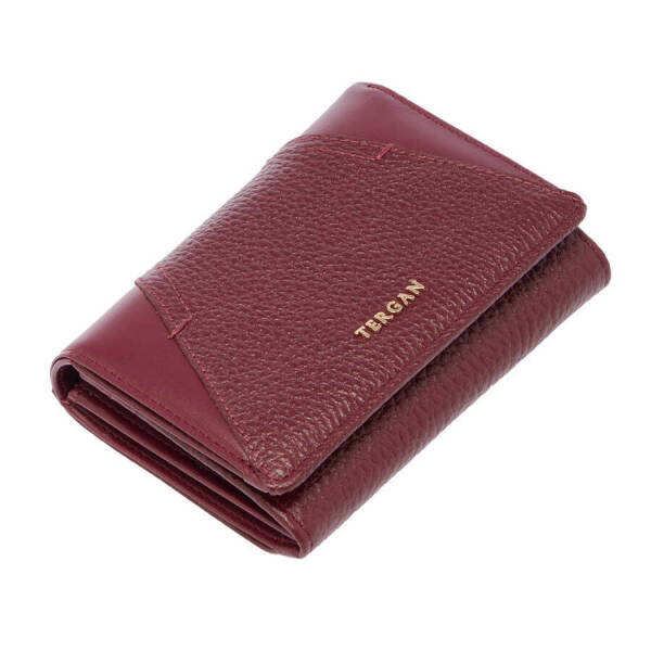 Bordo Deri Kadın Cüzdan - S1CB00005815-D8M - 1