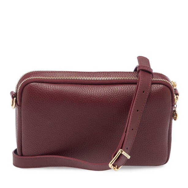 Bordo Deri Kadın El Çantası - S25Y1BC79999-M71 - 3