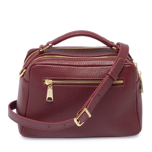 Bordo Deri Kadın El Çantası - S25Y1BC80380-M71 - 3