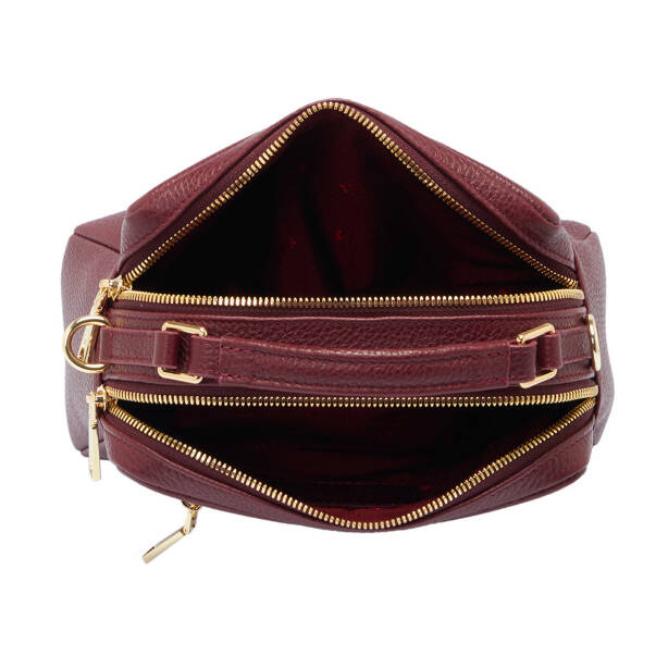 Bordo Deri Kadın El Çantası - S25Y1BC80380-M71 - 4
