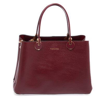 Bordo Deri Kadın Omuz Çantası - S25Y1BC80150-D8M 