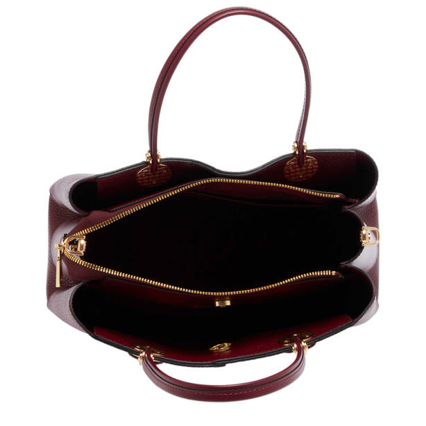 Bordo Deri Kadın Omuz Çantası - S25Y1BC80150-D8M - 5