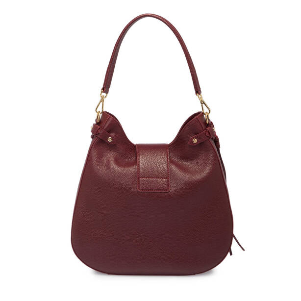 Bordo Deri Kadın Omuz Çantası - S25Y1BC80433-M71 - 3