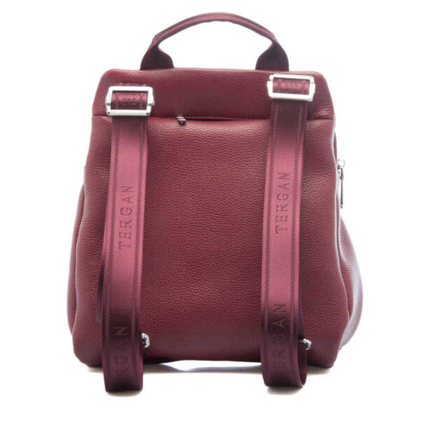 Bordo Deri Kadın Sırt Çantası - S1SR00079384-M71 - 3