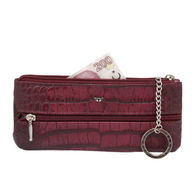 Bordo Deri Unisex Anahtarlık - S1AN00000157-I6Y - 2