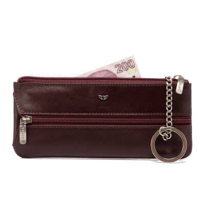 Bordo Deri Unisex Anahtarlık - S1AN00000157-T37 - 2