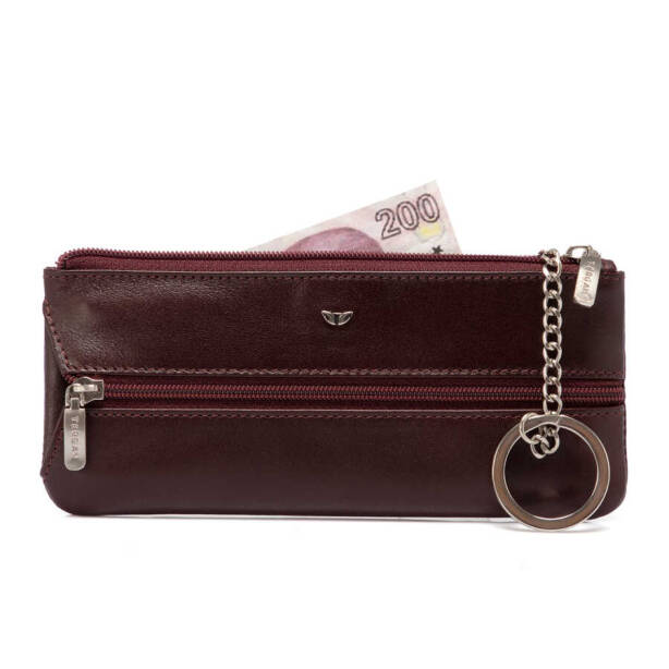 Bordo Deri Unisex Anahtarlık - S1AN00000157-T37 - 2