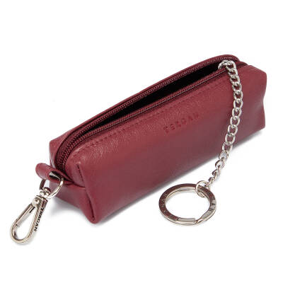 Bordo Deri Unisex Anahtarlık - S1AN00000217-K16 - 2
