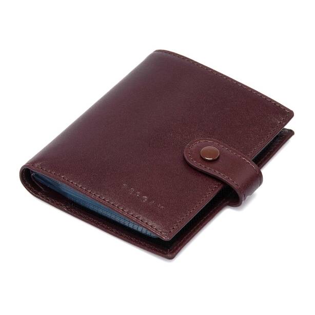 Bordo Deri Unisex Kredi Kartlık - S1KK00001323-X31 - 1
