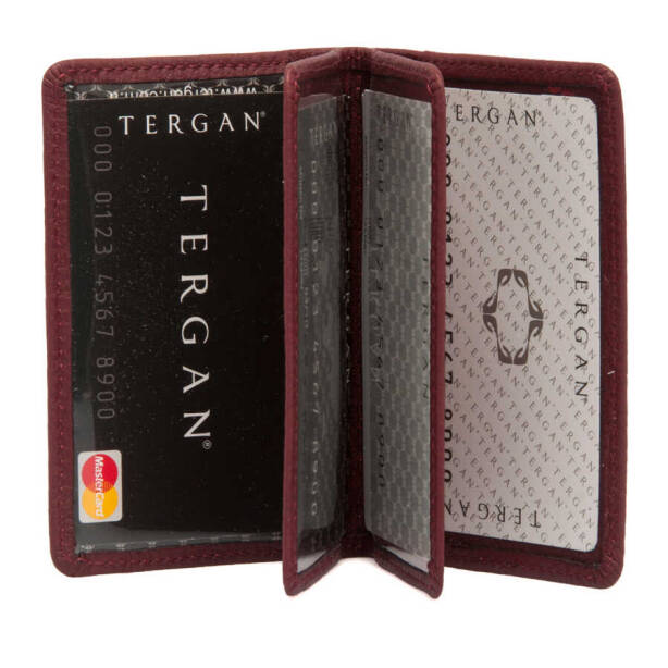 Bordo Deri Unisex Kredi Kartlık - S1KK00001601-N7I - 2