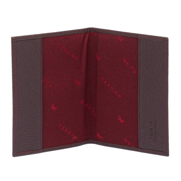 Bordo Deri Unisex Pasaportluk - S1PS00001200-M5D - 2