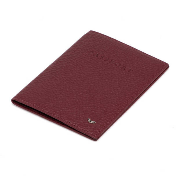 Bordo Hakiki Deri Unisex Pasaportluk - S1PS00001200-M71 