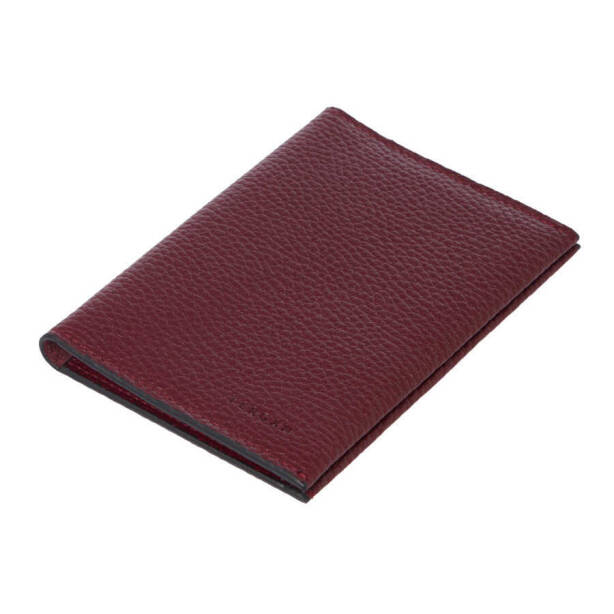 Bordo Hakiki Deri Unisex Pasaportluk - S1PS00001657-M71 