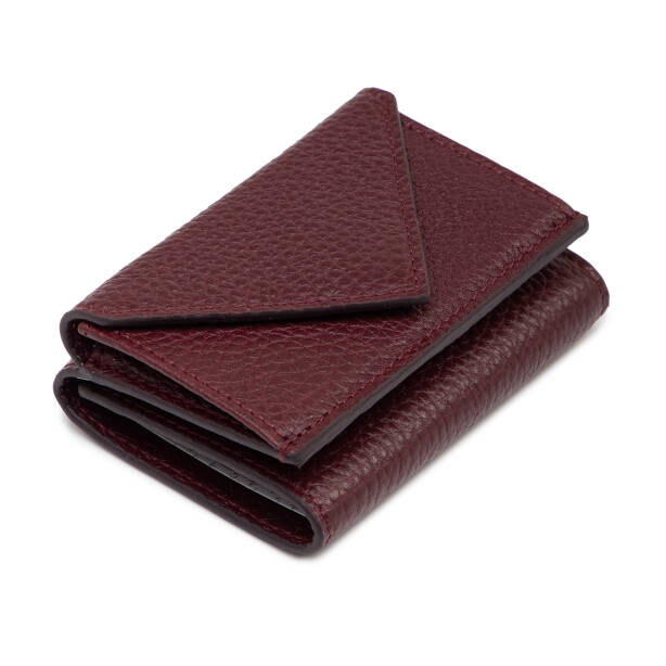 Bordo Hakiki Deri Kadın Cüzdan - S1CB00005823-M71 