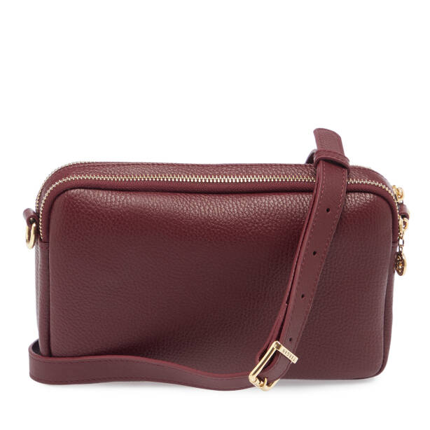 Bordo Hakiki Deri Kadın El Çantası - S26Y1BC79999-M71 - 3