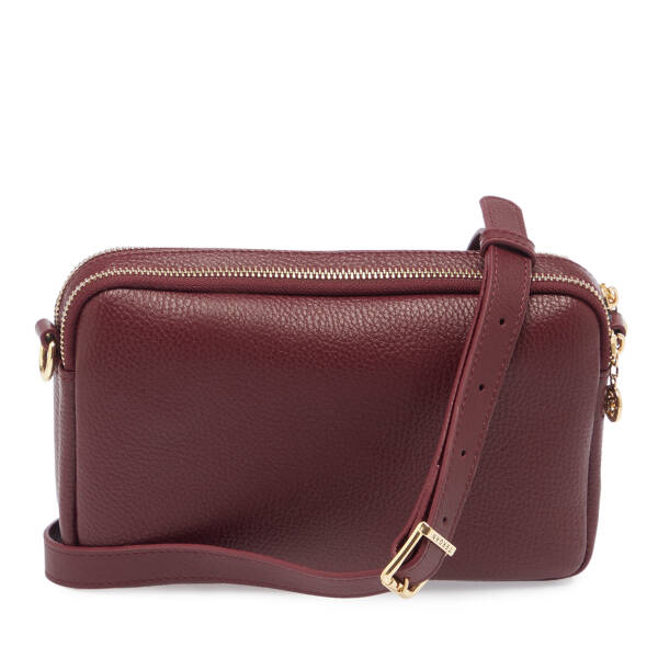 Bordo Hakiki Deri Kadın El Çantası - S26Y1BC79999-M71 - 3