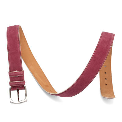 Bordo Nubuk Deri Erkek Kemer - S1EK00003181-O14 - 2