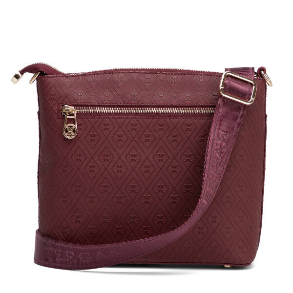 Bordo Print Kadın Çapraz Askılı Çanta - S26K1PR09209-R6P - 3