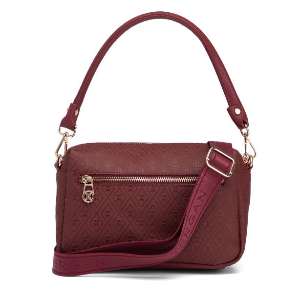 Bordo Print Kadın Çapraz Askılı Çanta - S26K1PR09211-R6P - 3