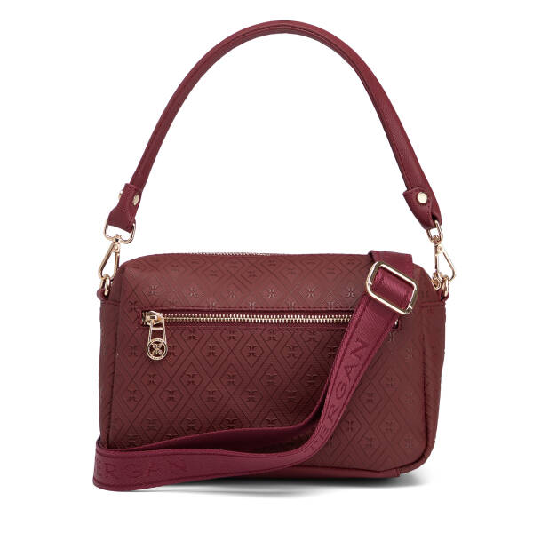 Bordo Print Kadın Çapraz Askılı Çanta - S26K1PR09211-R6P - 3