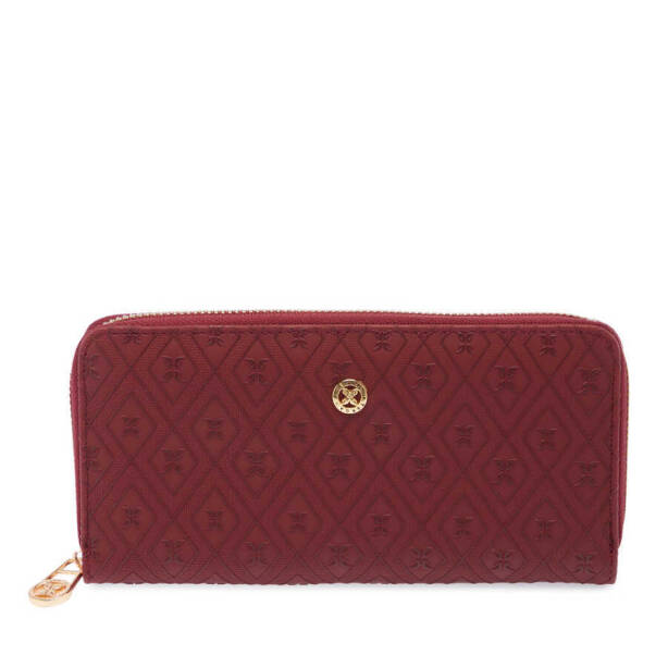 Bordo Print Kadın Cüzdan - S1CB00055813-R6P - 2