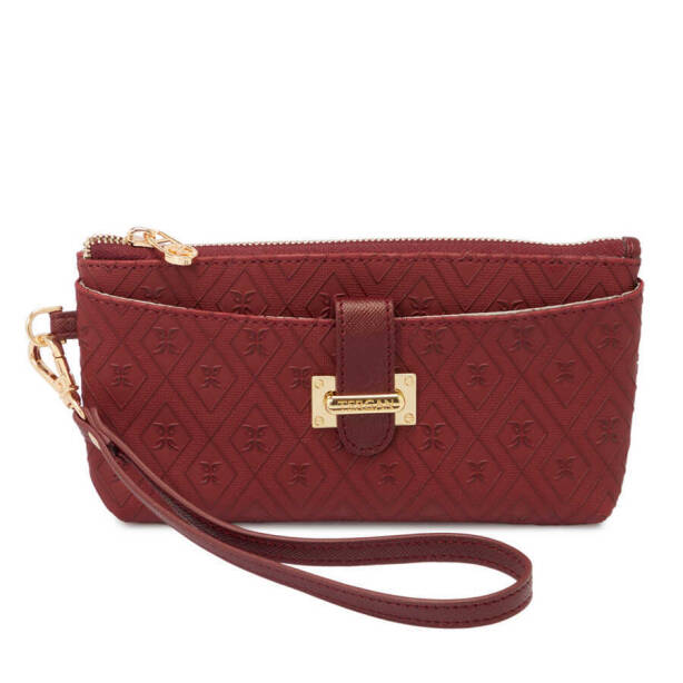 Bordo Print Kadın Cüzdan - S1CB00055818-R6P - 2