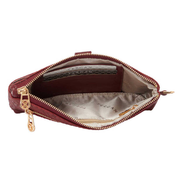 Bordo Print Kadın Cüzdan - S1CB00055818-R6P - 4