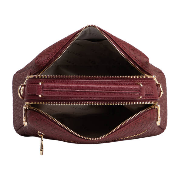 Bordo Print Kadın El Çantası - S26K1PR09182-R6P - 4