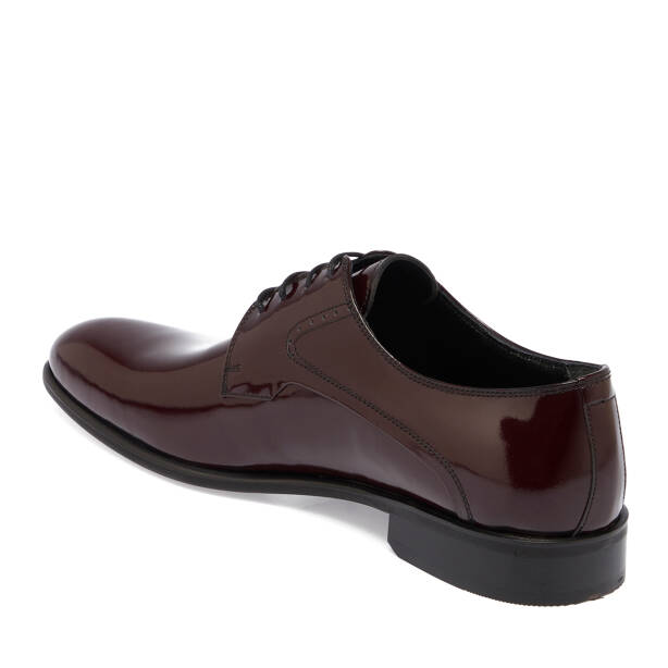 Bordo Rugan Deri Erkek Klasik Ayakkabı - E25S1AY57568-F14 - 2