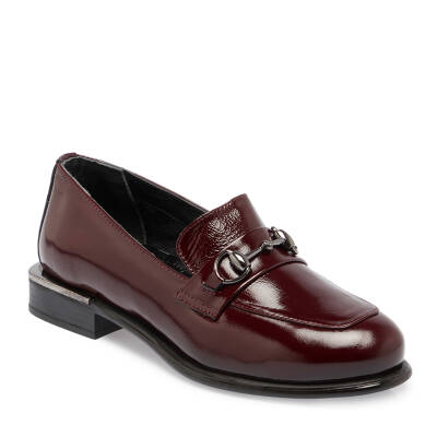 Bordo Rugan Deri Kadın Makosen - K24S1AY67656-F14 