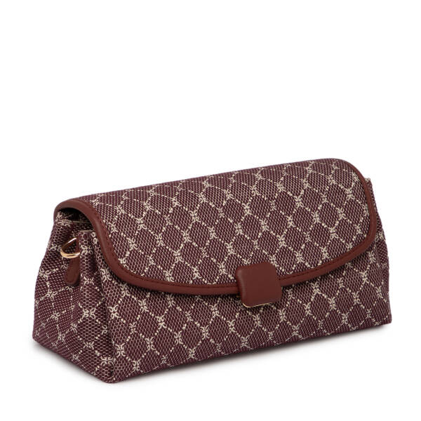 Bordo Tekstil Kadın Çapraz Askılı Çanta - S25K1TWC0718-V6K - 2