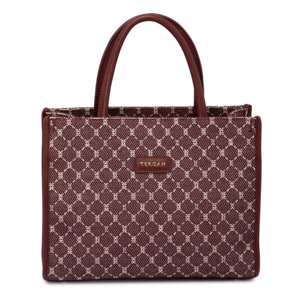 Bordo Tekstil Kadın El Çantası - S25K1TWC0702-V6K 