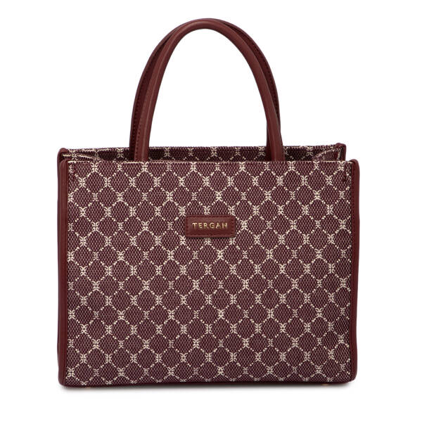 Bordo Tekstil Kadın El Çantası - S25K1TWC0702-V6K - 1
