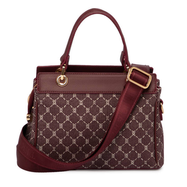 Bordo Tekstil Kadın El Çantası - S25K1TWC0720-V6K - 3