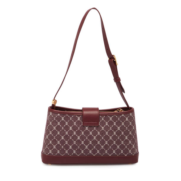 Bordo Tekstil Kadın Omuz Çantası - S26K1TWC0704-V6K - 3
