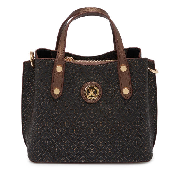 Bronz Print Kadın Çapraz Askılı Çanta - S1WPR0000806-R7P 