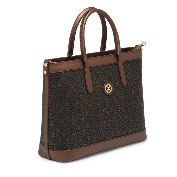 Bronz Print Kadın Çapraz Askılı Çanta - S25K1PR09181-R7P - 2